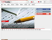 Tablet Screenshot of endakikahaber.com